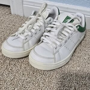 Adidas Adi cross Golf Shoe White and Green Size 2.5Y
